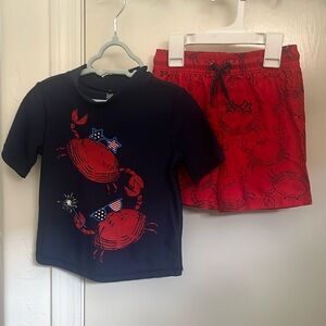 New never worn 3T swim set